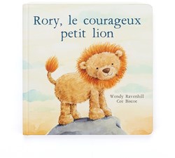 Jellycat Kuschelbuch Rory Le Courageux Petit Lion - interaktives Vorlesebuch