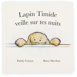 Jellycat magisches Kinderbuch Lapin Timide Veille Sur Tes Nuits - Hasenbuch