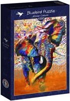 Bluebird Puzzle Jigsaw African Colours - 1000 Teile Tiere-2
