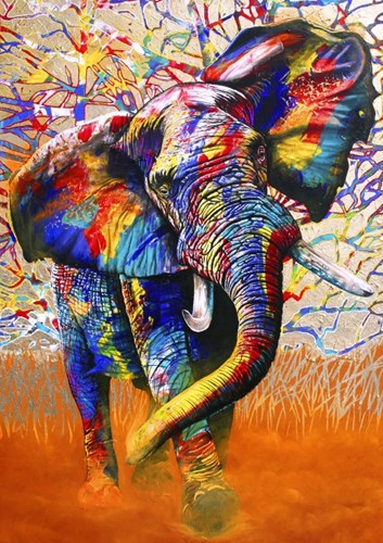 Bluebird Puzzle Jigsaw African Colours - 1000 Teile Tiere