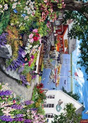 Bluebird Puzzle Coastal Garden -  Teile
