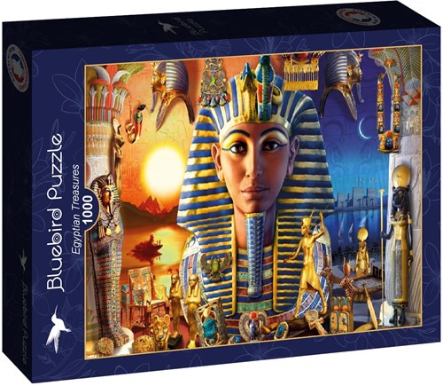 Bluebird Puzzle Egyptian Treasures - 1000 Teile-2