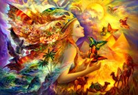 Bluebird Puzzle Fantastic Colourful World - 1000 Teile