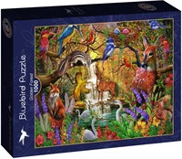 Bluebird Puzzle Goldener Wald - 1000 Teile-2