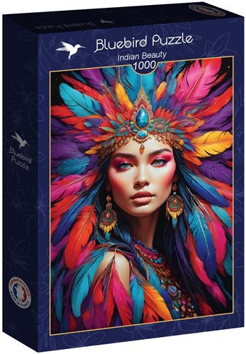 Bluebird Puzzle Indian Beauty - 1000 Teile-2