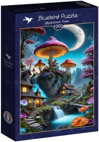 Bluebird Puzzle Mushroom Town - 1000 Teile-2