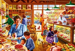 Bluebird Puzzle Nostalgic Cake shop -  Teile