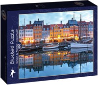 Bluebird Puzzle Nyhavn by Nightfall - Copenhagen -  Teile-2