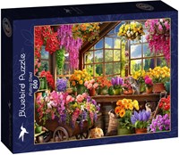 Bluebird Puzzle Gartenhäuschen - 500 Teile-2