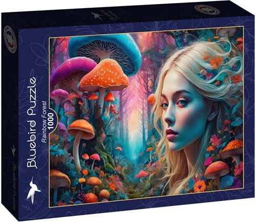 Bluebird Puzzle Regenbogenwald - 1000 Teile-2