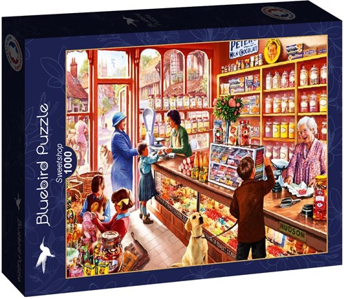 Bluebird Puzzle Puzzle Sweetshop - 1000 Teile Nostalgie Spielzeug-2