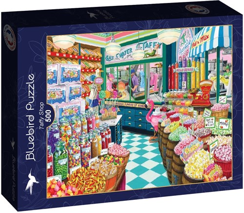 Bluebird Puzzle Süßigkeitenladen - 500 Teile-2