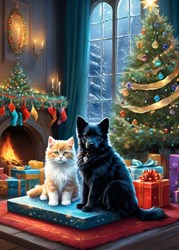 Bluebird Puzzle Weihnachtsmotiv Waiting for Christmas - 300 Teile