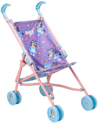 Bluey Puppenwagen Junior - Spielzeug Buggy für Puppen und Rollenspiel