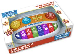 Bontempi Keyboard Spielzeug elektronisch Baby 8 Tasten Multicolor