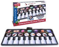 Bontempi elektronische Musikspielmatte - interaktive Spielmatte 148x60 cm