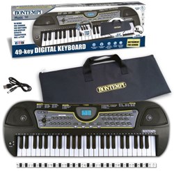 Bontempi Digital Keyboard - 49 Tasten - Keyboard für Kinder Musik