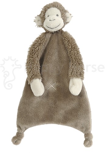 Happy Horse Affe Mickey Erdfarben Schnuffeltuch