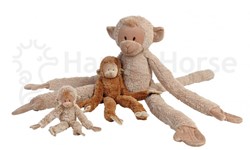 Happy Horse Kuscheltier Affe hängend 85cm - beige Plüsch Affe