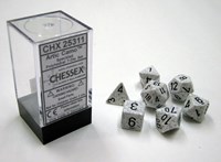 Chessex Arktische Tarnung Gesprenkelte Polywürfel Set 7 Stück