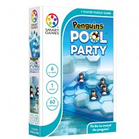 Smart Games Puzzlespiel Penguins Pool Party - 60 Herausforderungen - Lernspielzeug