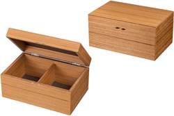 Philos Holz Aufbewahrungsbox Schachfiguren mit Magnetverschluss 240x155x115 mm