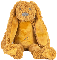 Happy Horse Kuscheltier Kaninchen Richie ocker - trendiges Plüsch Hase 38cm