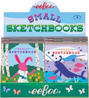eeBoo-Sortiment an kleinen Skizzenbüchern – Tiere (24 Stück)