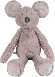 Happy Horse Kuscheltier Maus Mex 48cm - Altlila - weiches Plüschspielzeug
