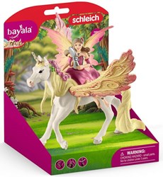 Schleich bayala - Feya mit Pegasus Einhorn Spielfigur 70568