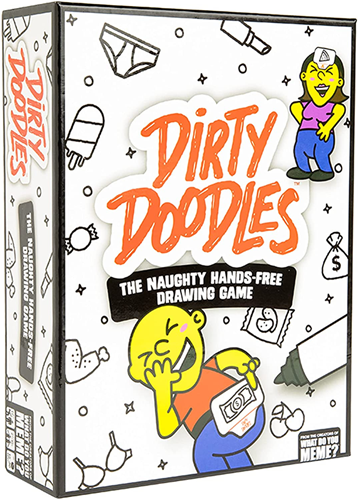DGTL Detox Partyspiel Dirty Doodles - lustiges Zeichenspiel für Erwachsene