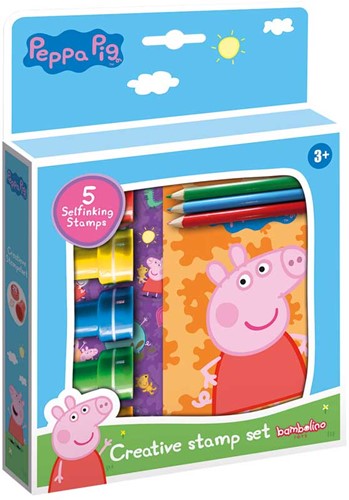 Bambolino Peppa Pig Creative Stempelset