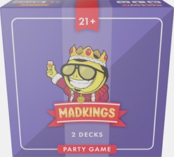 Mad Party Games Kartenspiel MadKings - Trinkspiel für Erwachsene - Partyspiel