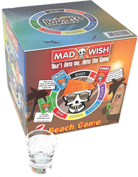 Mad Party Games Strandspiel MadWish Beach - Wahrheit oder Pflicht Trinkspiel