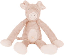 Happy Horse Kuscheltier Schwein Pinky 40cm - rosa Plüschspielzeug