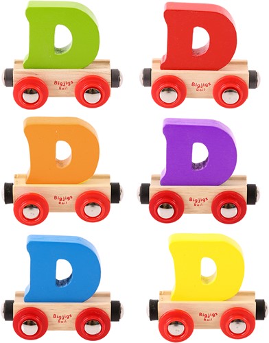 Bigjigs Buchstabe Zug D