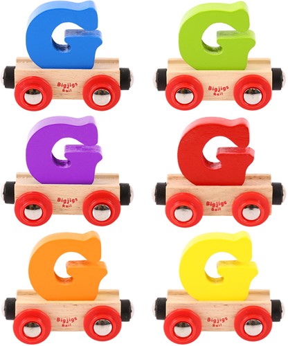 Bigjigs Buchstaben-Zug G
