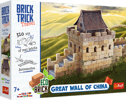 Brick Trick Bauset - Chinesische Mauer - Lernspielzeug - 310 Steine