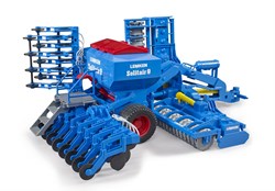 Bruder Landmaschine Lemken Solitair 9 Spielzeug-Sämaschine für Kinder