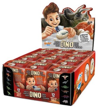 Buki Dino Eier Spielzeug - entdecke und sammle Dinosaurier