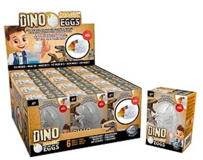 Buki magische Eier Spielzeug Dino Überraschung