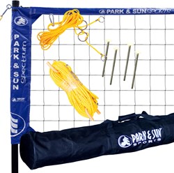 Park&Sun Sports Volleyballnetz Spectrum 2000 Outdoor Set Orange