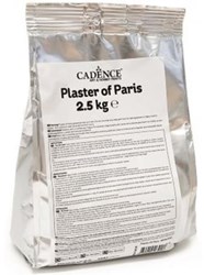 Cadence Gips Pulver 2,5 kg - Kreatives Bastelmaterial für Figuren