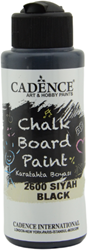Cadence Tafelfarbe schwarz 120 ml - kreative Spielzeugfarbe