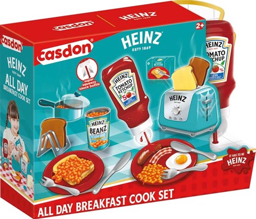 Casdon Frühstück Spielset Heinz - All-Day Breakfast Spielzeug für Kinder