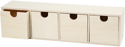 Creativ Company Holzkommode Aufbewahrung 9,2x34,7 cm Dekoration