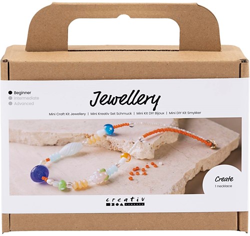 Creativ Company CC Mini Hobbyset Sieraden Kleurrijk Stoere Halsketting