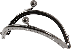Creativ Company Portemonnaie Schnallen Kit 10 cm Silber Accessoire
