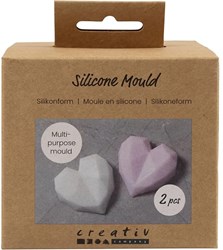 Creativ Company Silikon Gießform facetgeschliffen für Basteln und Hobby