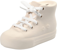 Creativ Company Terracotta Spardose Turnschuh 9x14 cm weiß 8 Stück